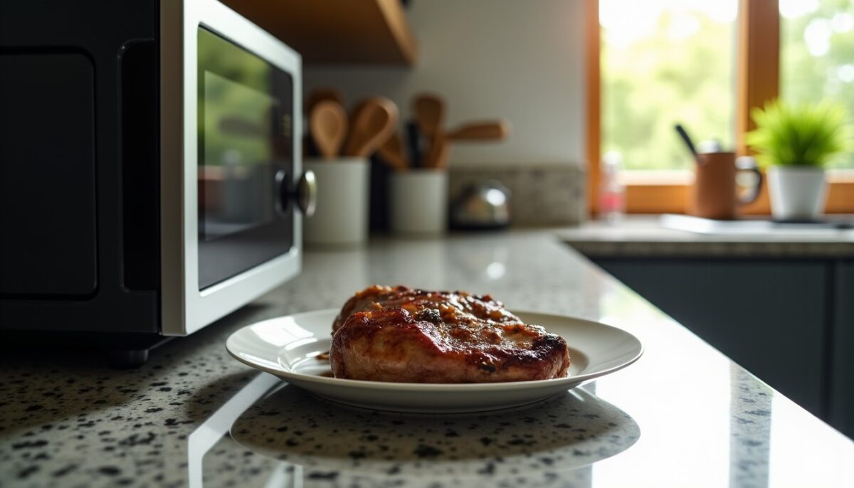 Astuce pour réchauffer la viande cuite au micro-ondes sans qu&rsquo;elle ne devienne sèche