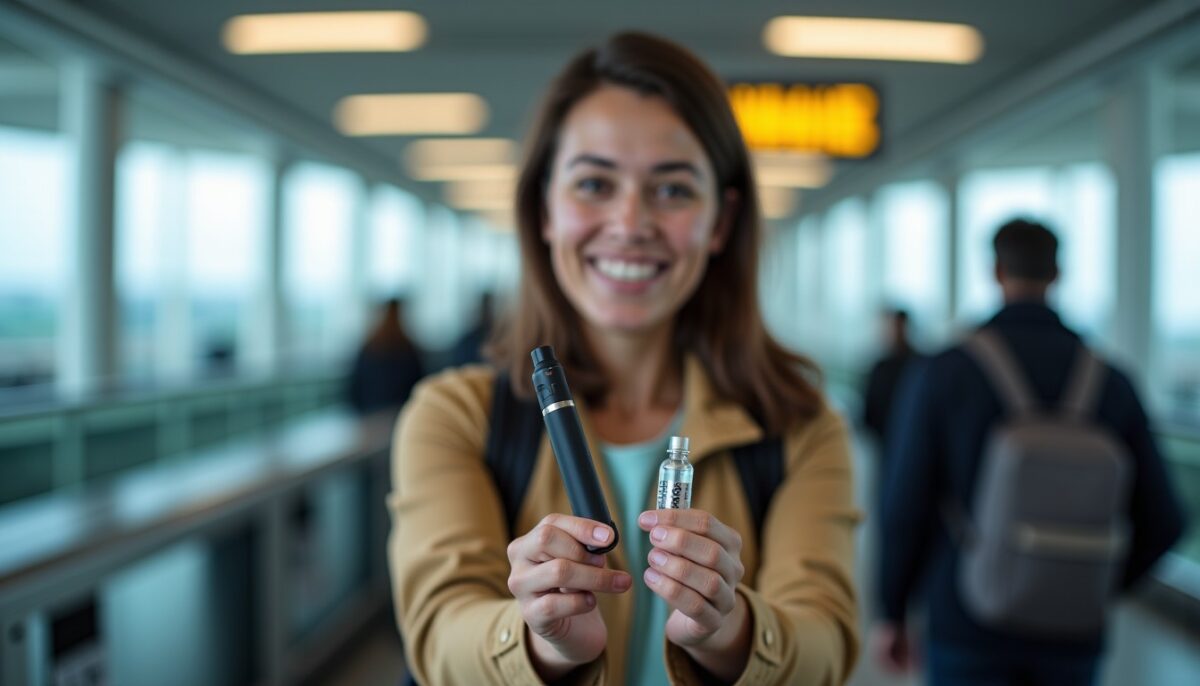 Guide pratique pour embarquer avec une cigarette électronique et du e-liquide en avion